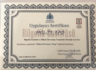 Psk. Melis Taş Psikoloji sertifikası
