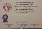 Op. Dr. Mustafa Türker Kulak Burun Boğaz hastalıkları - KBB sertifikası