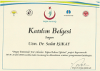 Prof. Dr. Sedat Işıkay Çocuk Sağlığı ve Hastalıkları sertifikası