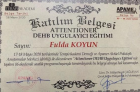 Uzm. Kl. Psk. Fulda Koyun Psikoloji sertifikası