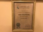 Uzm. Psk. Selen Özkaynak Psikoloji sertifikası