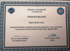 Prof. Dr. Nuran Allı Dermatoloji sertifikası