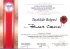 Doç. Dr. Bora Coskun Kadın Hastalıkları ve Doğum sertifikası