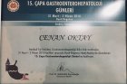Op. Dr. Cenan Oktay Genel Cerrahi sertifikası
