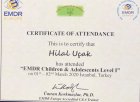Uzm. Psk. Hilal Uçak Klinik Psikolog sertifikası