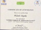 Uzm. Psk. Hilal Uçak Klinik Psikolog sertifikası