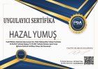 Psk. Hazal Yumuş Psikoloji sertifikası