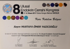 Doç. Dr. Mustafa Ömer Yazıcıoğlu Genel Cerrahi sertifikası