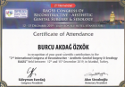 Op. Dr. Burcu Akdağ Kadın Hastalıkları ve Doğum sertifikası