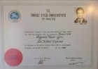 Dr. Nihat Ergican Akupunktur sertifikası