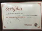 Uzm. Dt. Mehmet Emin Örük Diş Hekimi sertifikası