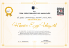 Psk. Ezgi Uluyurt Psikoloji sertifikası