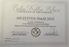 Psk. Dan. Simay Ekiz Psikolojik Danışman sertifikası