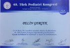 Uzm. Dr. Pelin Akgün Gerçek Çocuk Sağlığı ve Hastalıkları sertifikası