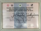 Op. Dr. Nuray Kitapçıoğlu Kadın Hastalıkları ve Doğum sertifikası