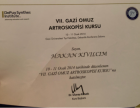 Op. Dr. Hakan Kıvılcım Ortopedi ve Travmatoloji sertifikası