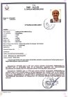 Dr. Cemalettin Ekmekcioğlu Geleneksel ve Tamamlayıcı Tıp sertifikası