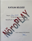 Dil ve Konuşma Terapisti Serap Sezer Dil Konuşma Bozuklukları sertifikası