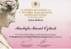 Op. Dr. Mustafa Murat Öztürk Plastik Rekonstrüktif ve Estetik Cerrahi sertifikası