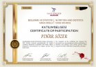 Uzm. Dyt. Pınar Sözer Diyetisyen sertifikası