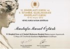 Op. Dr. Mustafa Murat Öztürk Plastik Rekonstrüktif ve Estetik Cerrahi sertifikası