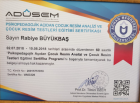 Psk. Dan. Rabiye Büyükbaş Psikoloji sertifikası