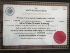 Op. Dr. Alev Özlem Özdemir Karabağ Kadın Hastalıkları ve Doğum sertifikası