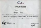 Uzm. Dyt. Hülya İmece Diyetisyen sertifikası