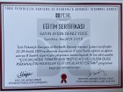 Uzm. Psk. Dan. Aydın Deniz Yüce Psikoloji sertifikası