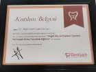 Dt. Mehmet Fatih Ersan Diş Hekimi sertifikası