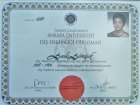 Uzm. Dr. Dt. Şule Şimşek Diş Hekimi sertifikası
