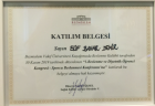 Dyt. Elif Bahar Demir Diyetisyen sertifikası