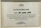 Dyt. Elif Bahar Demir Diyetisyen sertifikası