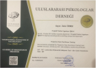Psk. Zelal Özbek Psikoloji sertifikası