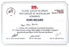 Uzm. Dr. Adil Zorlu Çocuk ve Ergen Psikiyatristi sertifikası