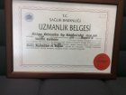 Op. Dr. Nurettin Türktekin Kadın Hastalıkları ve Doğum sertifikası