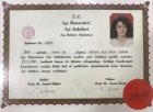 Op. Dr. Arzu Çabuk Dökmeci Kadın Hastalıkları ve Doğum sertifikası