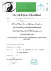 Dr. Mehmet Eken Geleneksel ve Tamamlayıcı Tıp sertifikası