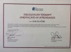 Psk. Cem Aslıtürk Psikoloji sertifikası