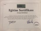 Psk. Dan. Betül Öztoprak Altunay Psikoloji sertifikası