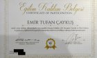 Dr. Emir Tufan Çaykuş Psikoterapi sertifikası