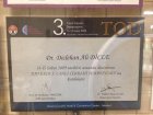 Op. Dr. Diclehan Ali Dicle Göz Hastalıkları sertifikası
