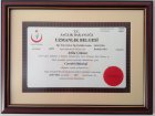 Prof. Dr. Atilla Çökmez Genel Cerrahi sertifikası