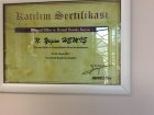 Dr. Dt. Yeşim Tüfekçi Hemiş Diş Hekimi sertifikası