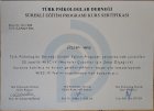 Psk. Aysel Has Psikoloji sertifikası