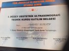 Op. Dr. Nurgül Ulusoy Kadın Hastalıkları ve Doğum sertifikası