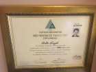 Uzm. Dr. Dt. Melih Şengül Diş Hekimi sertifikası
