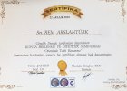 Dyt. İrem Arslantürk Diyetisyen sertifikası