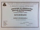 Op. Dr. Nuray Kitapçıoğlu Kadın Hastalıkları ve Doğum sertifikası