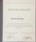 Dil ve Konuşma Terapisti Merve Öğülmüş Dil Konuşma Bozuklukları sertifikası